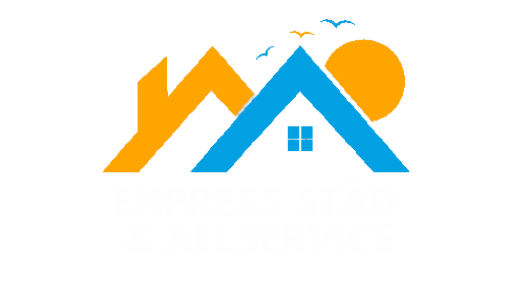 Logo vit text Express städ & allservice